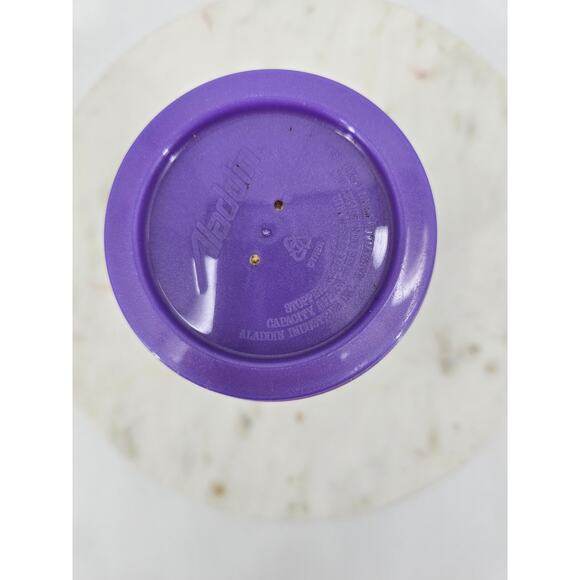 Vintage 1992 Disney Aladdin Thermos – Purple Lid – Jasmine, Aladdin, Rajah - Picture 6 of 6